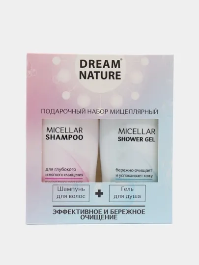 Подарочный набор для женщин Dream Nature: шампунь, гель для душа