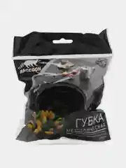 Губка для мытья посуды металлическая Raccoon, спираль оцинкованная, 30 гр