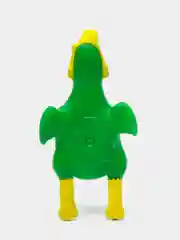Зеленый резиновая игрушка - пищалка для собак