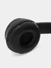 Черный беспроводные наушники светящиеся ушки кошки MZ-P47 Bluetooth 5.0 с микрофоном, FM SD Mp3