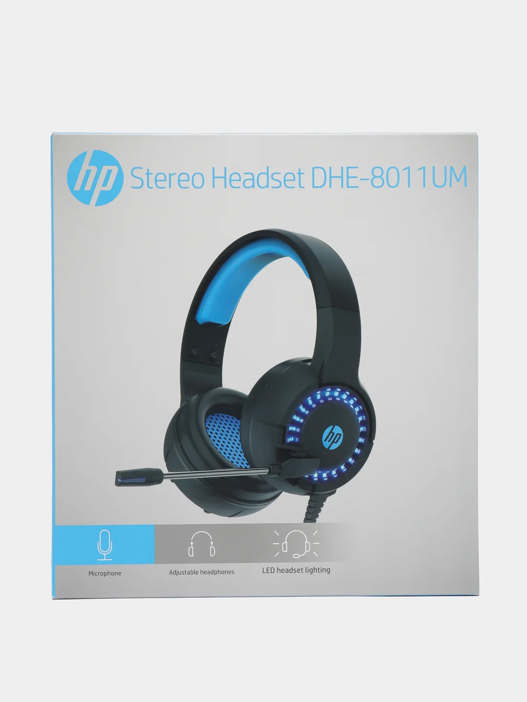 Черный гарнитура игровые наушники HP DHE-8011/DHE-8011U/DHE-8011UM, наушники для компьютера