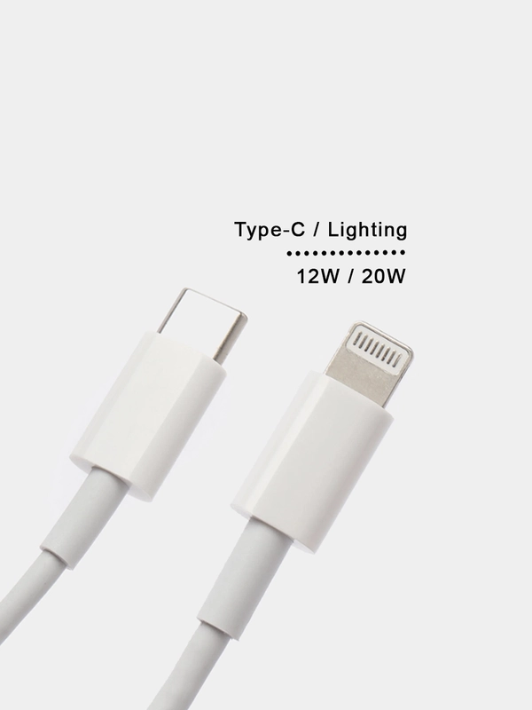Кабель для зарядки Type-C Lightning, быстрая зарядка для iPhone iPad Xiaomi Huawei Redmi
