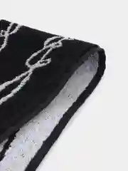 Багровый полотенце махровое с рисунком, 50 х 90 "Самый лучший дед/отец/друг/муж/папа/сын"