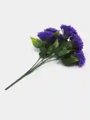 Алый искусственные цветы. Хризантема (пластиковый букет). Композиция. 350 мм