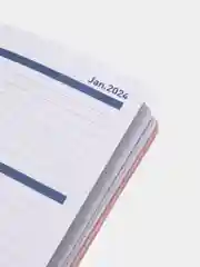 Розовый ежедневник 2023-2024, планер, А5