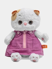 Мягкая игрушка Budi Basa "Кошечка Ли-Ли baby", в вельветовом сарафане, 20 см