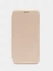 Золотой чехол-книжка для Xiaomi Mi 9 Lite/Mi CC9/Mi9lite/Mi 9lite (Сяоми Ми 9 лайт), экокожа
