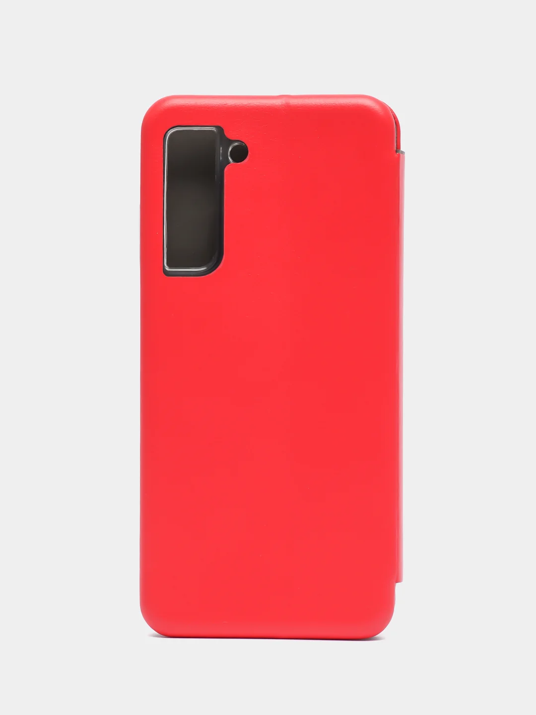 Бордовый чехол-книжка для Samsung S21 FE / S 21 FE / S21FE, экокожа