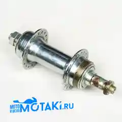 Втулка вело, задняя, 36H под трещотку, без эксцентрика, сталь