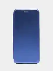 Синий чехол-книжка для Realme C 25/C25 (Реалми С 25/C25), экокожа