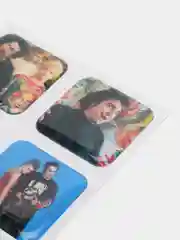 Черный 3d наклейки-стикеры для телефона, король и шут