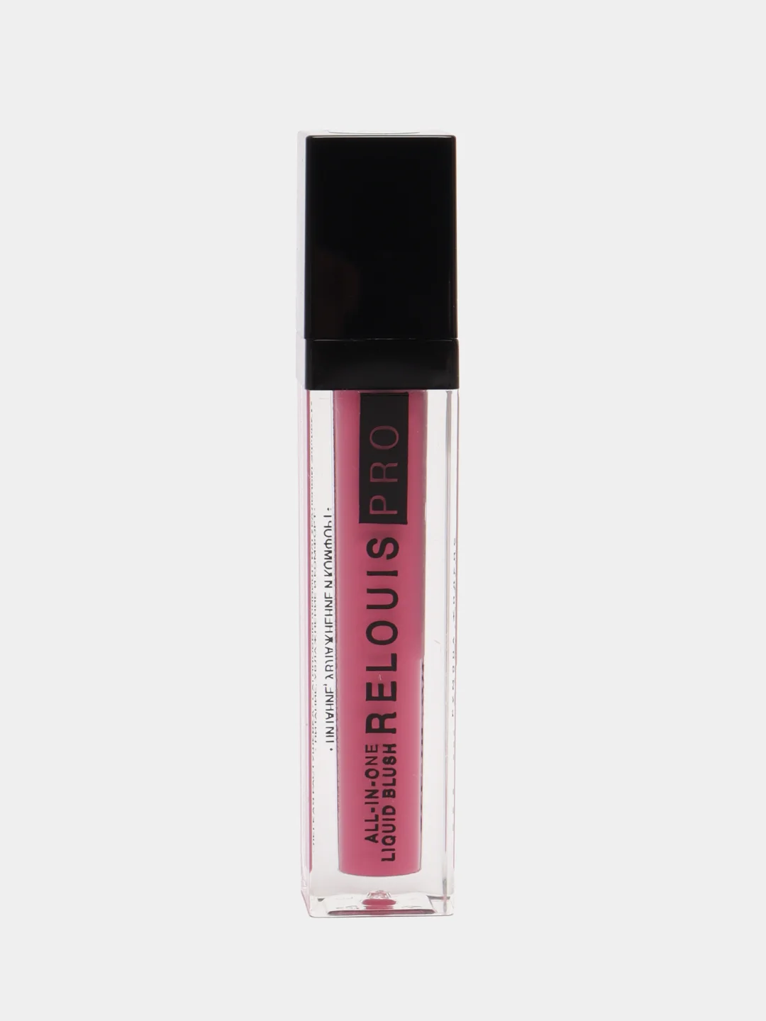 Розовый румяна жидкие Relouis (Релуи) PRO All-In-One Liquid Blush, кремовые, 3,5 г