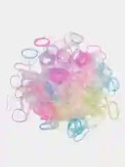 Силиконовые резинки для волос в наборе