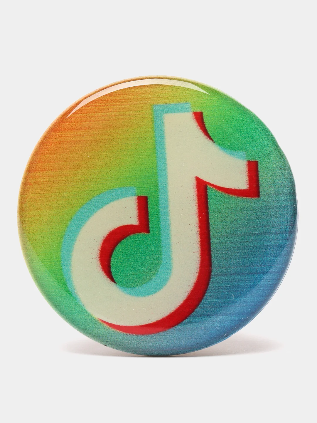 Бирюзовый попсокет "TikTok" для смартфона