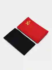 Серый шеврон нашивка "Флаг СССР" на липучке