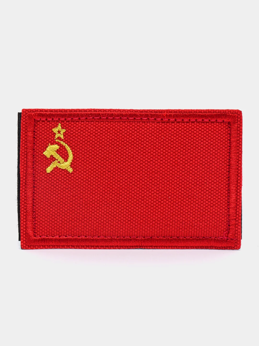 Хаки шеврон нашивка "Флаг СССР" на липучке