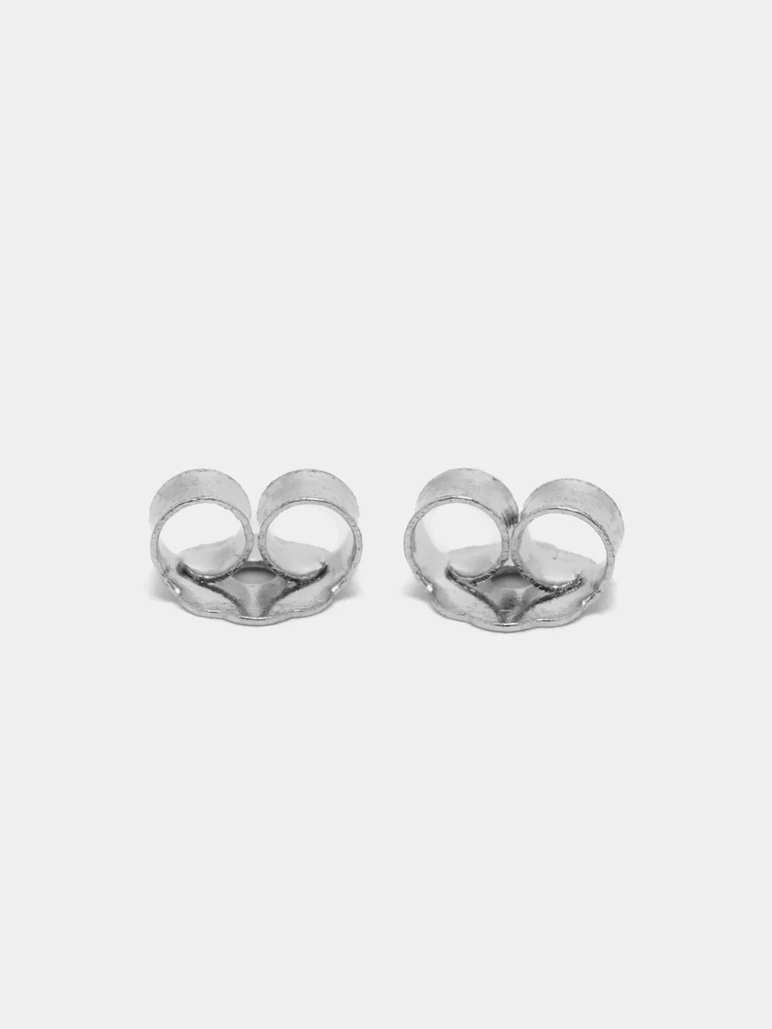Серебряный фиксатор-заглушка, из серебра 925 пробы