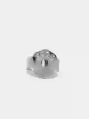 Серебряный фиксатор-заглушка, из серебра 925 пробы