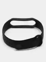 Черный силиконовый ремешок Xiaomi Mi Band 5,6