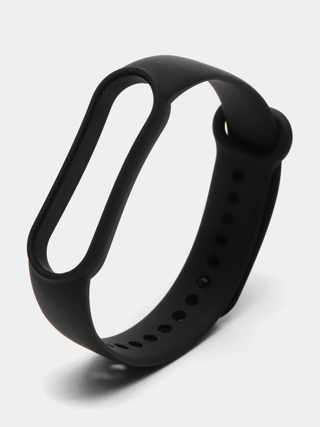 Черный силиконовый ремешок Xiaomi Mi Band 5,6
