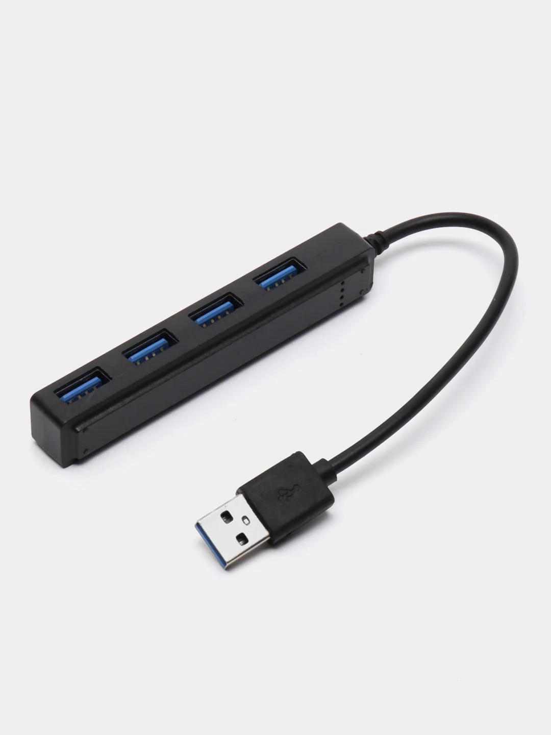 USB-концентратор USB 2.0 на 4 порта / HUB разветвитель KIN KY-161 на 4 USB цвет черный