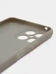 Серый чехол для Honor X8 2022 силиконовый матовый