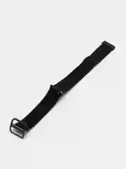 Черный ремешок для Honor Band 7 / Huawei Band 7, нейлоновый, плетеный