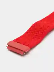 Красный ремешок для Honor Band 7 / Huawei Band 7, нейлоновый, плетеный