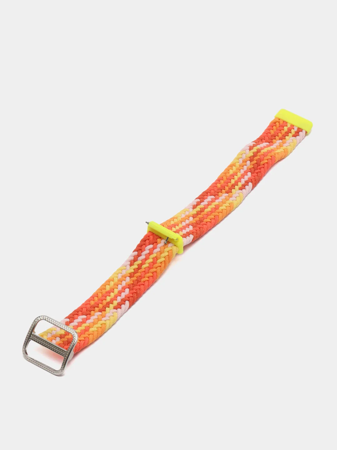 Оранжевый ремешок для Honor Band 7 / Huawei Band 7, нейлоновый, плетеный