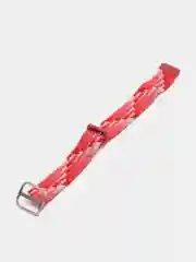 Кораллово-розовый ремешок для Honor Band 7 / Huawei Band 7, нейлоновый, плетеный
