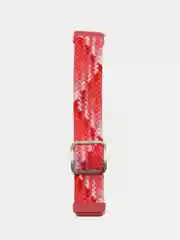 Кораллово-розовый ремешок для Honor Band 7 / Huawei Band 7, нейлоновый, плетеный