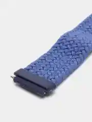 Синий ремешок для Honor Band 7 / Huawei Band 7, нейлоновый, плетеный