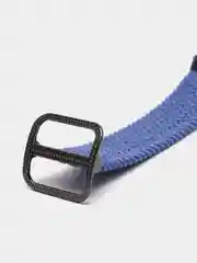 Синий ремешок для Honor Band 7 / Huawei Band 7, нейлоновый, плетеный