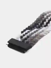 Розовый ремешок для Honor Band 7 / Huawei Band 7, нейлоновый, плетеный