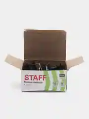 Силовые кнопки-гвоздики черные Staff 50 штук, в картонной коробке, 271320
