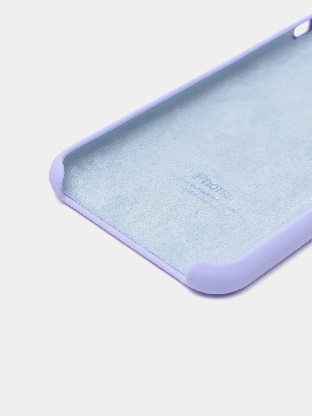 Лавандовый чехол Silicone Case для iPhone 11 Pro