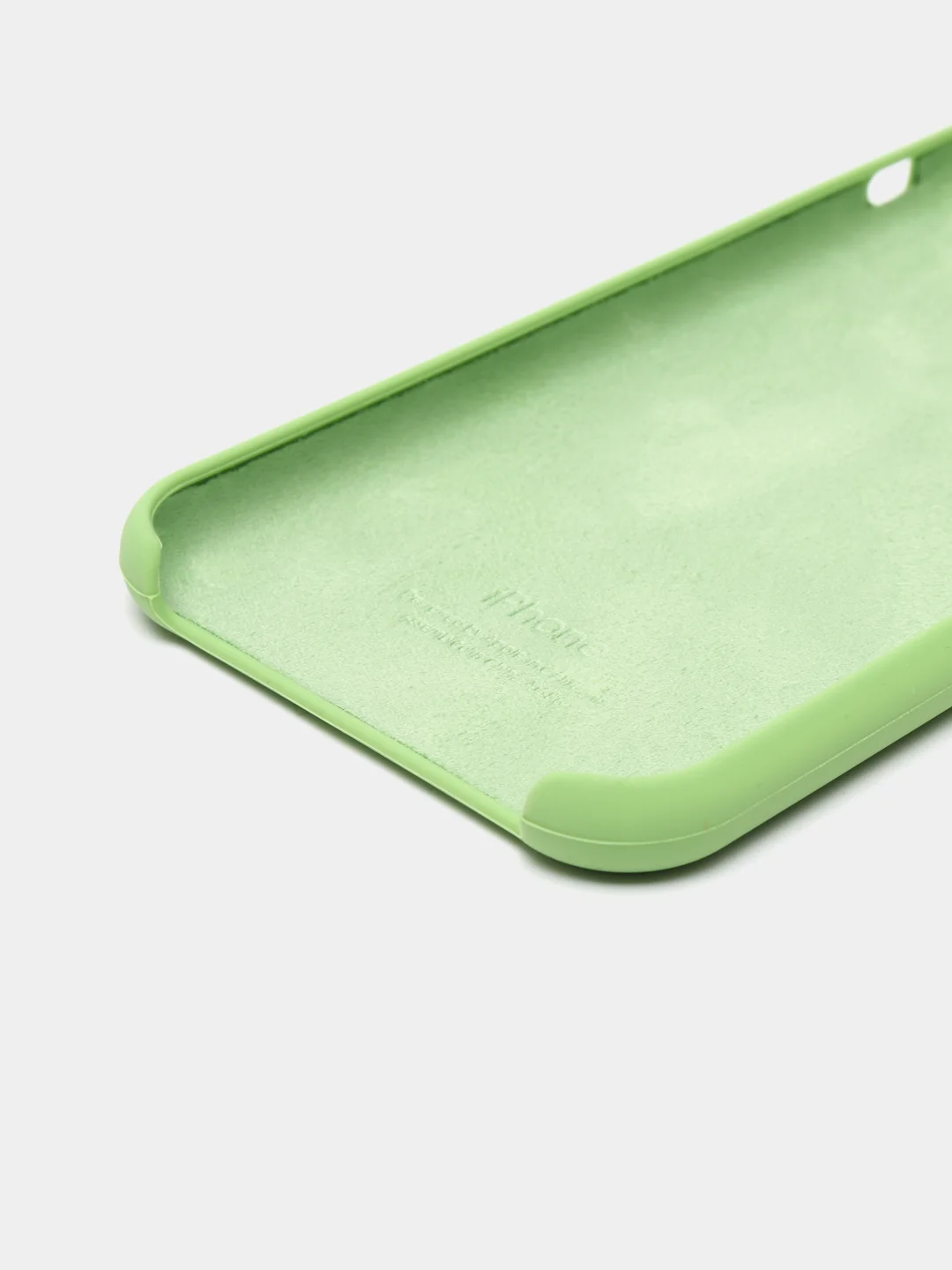 Лайм чехол Silicone Case для iPhone 11