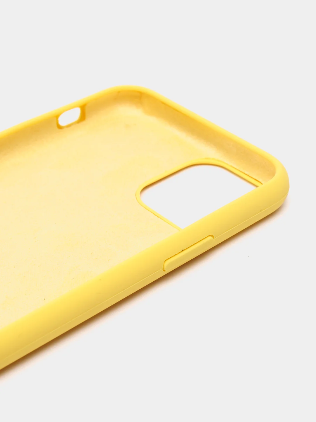 Желтый чехол Silicone Case для iPhone 11 Pro