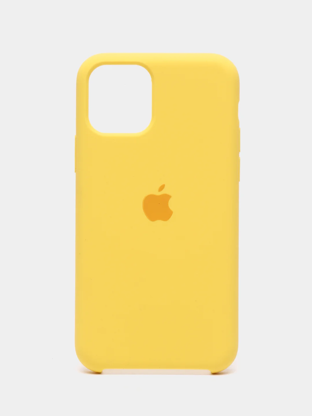 Желтый чехол Silicone Case для iPhone 11 Pro