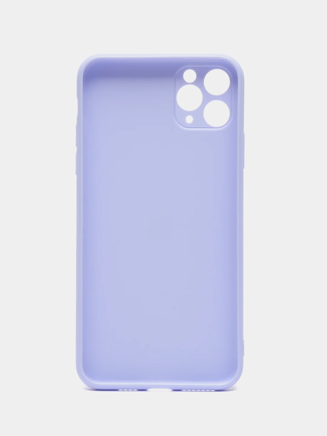 Лавандовый чехол для iPhone 11 Pro Max с защитой камеры