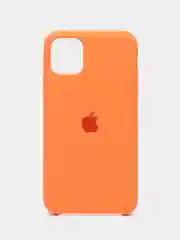 Оранжевый чехол Silicone Case для iPhone 11