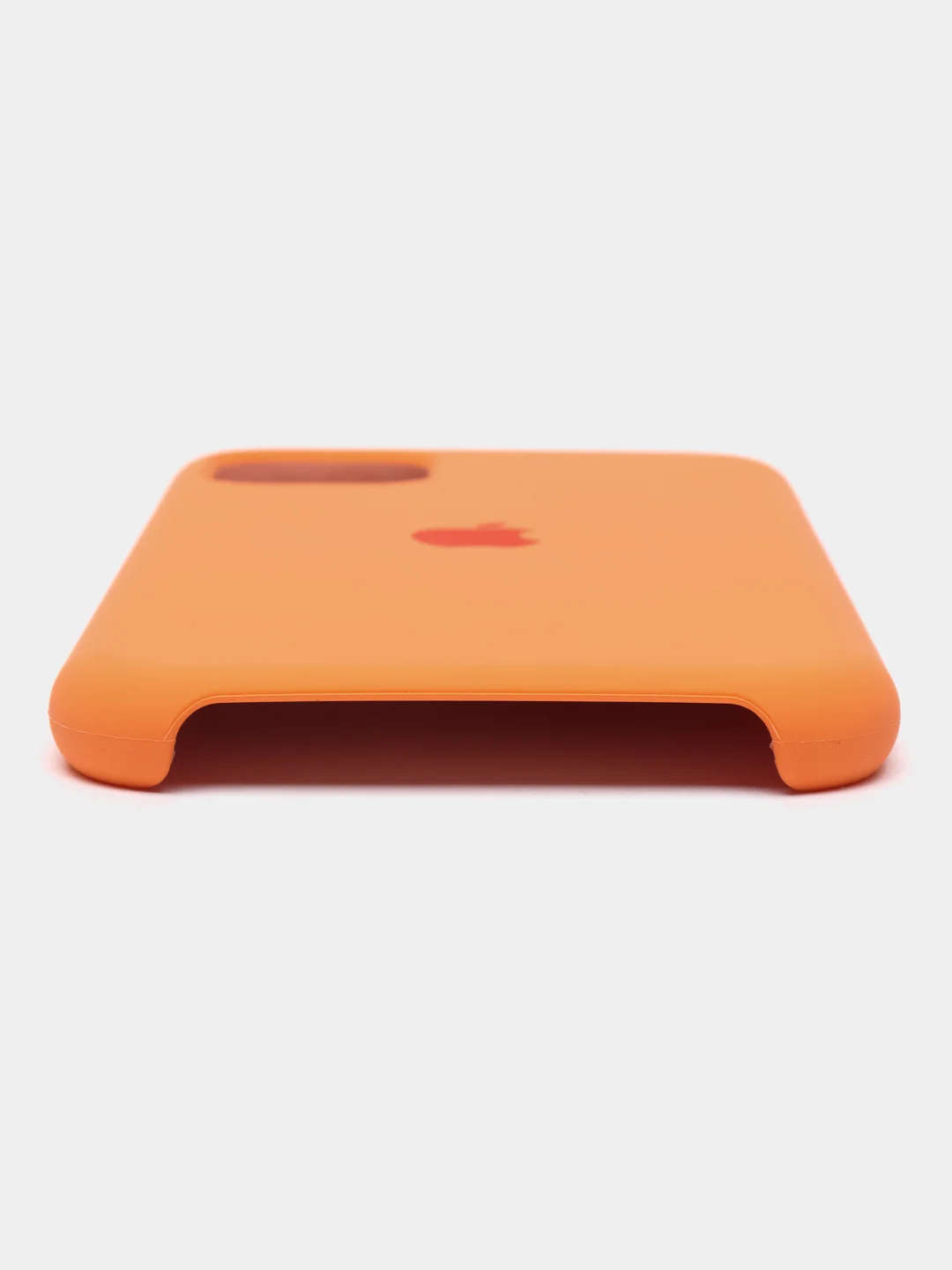 Оранжевый чехол Silicone Case для iPhone 11
