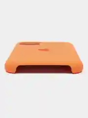 Оранжевый чехол Silicone Case для iPhone 11
