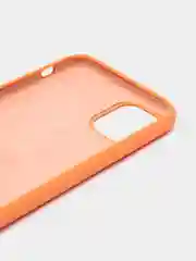 Оранжевый чехол Silicone Case для iPhone 11