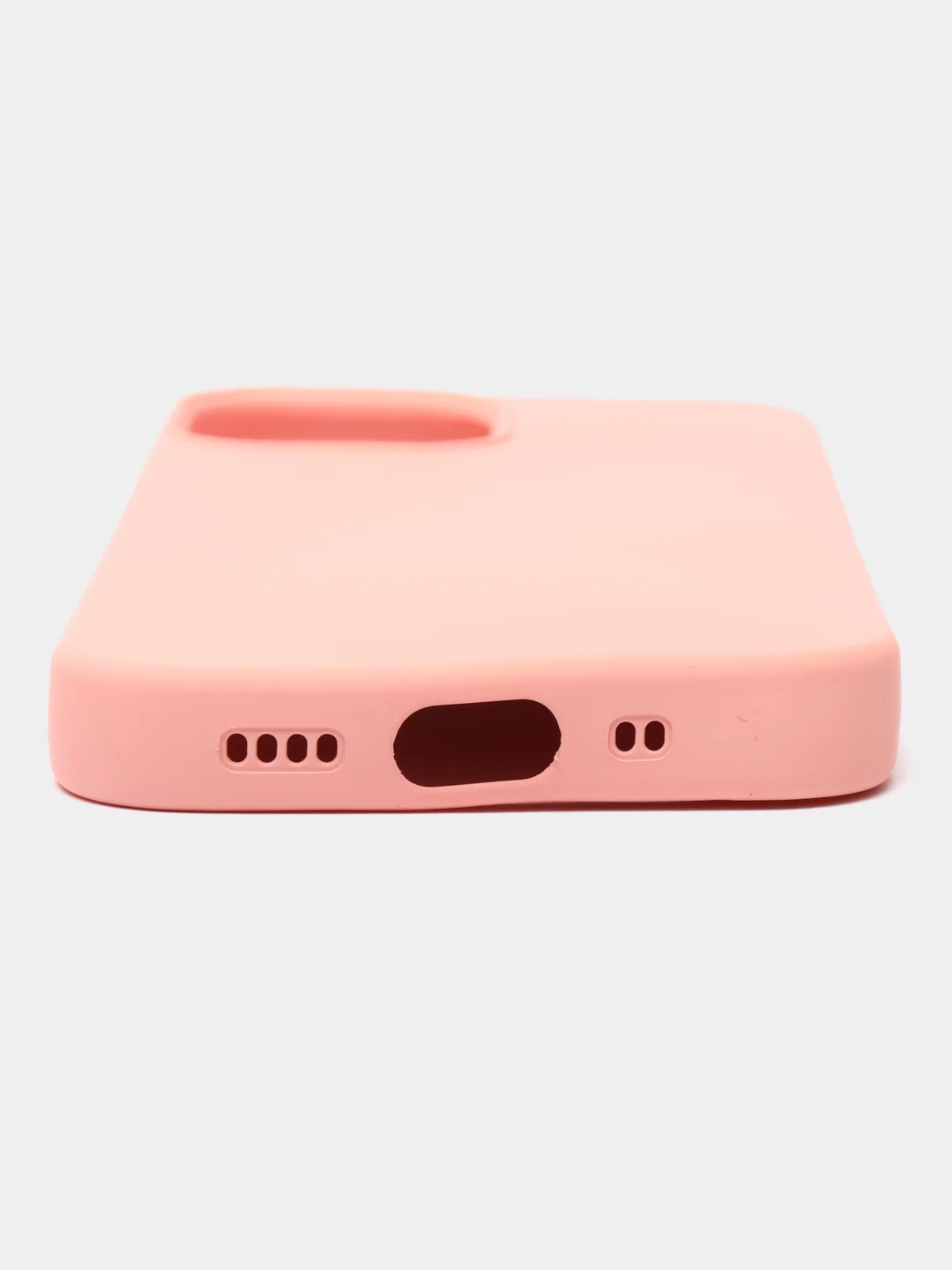 Кремовый силиконовый чехол для iPhone 13 Mini