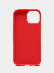 Красный силиконовый чехол для iPhone 13 Mini