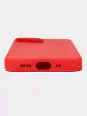 Красный силиконовый чехол для iPhone 13 Mini