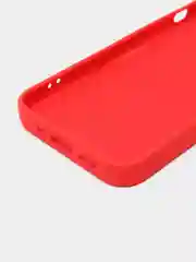 Красный силиконовый чехол для iPhone 13 Mini