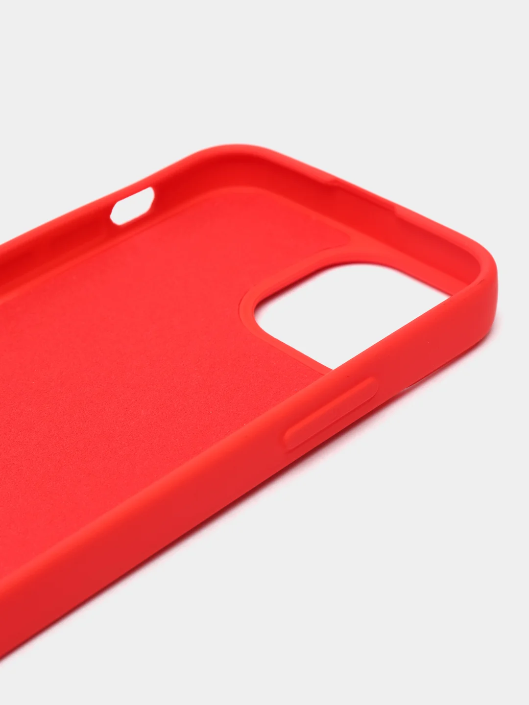 Красный силиконовый чехол для iPhone 13 Mini