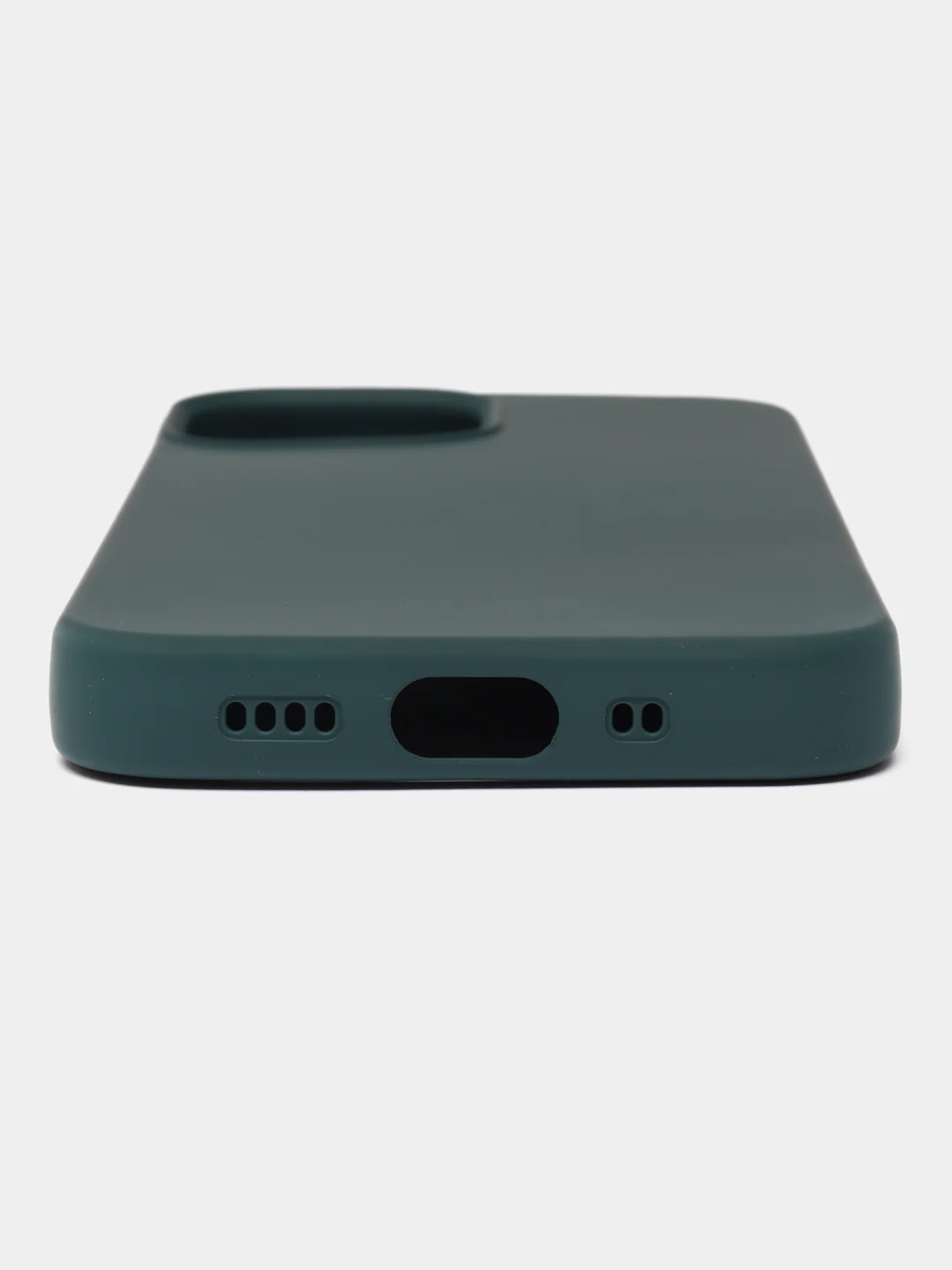 Зеленый силиконовый чехол для iPhone 13 Mini